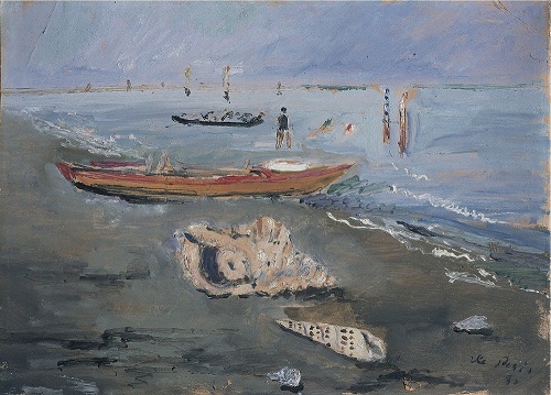 11 DE PISIS - Venezia Marina, 1930, olio su cartone, 50x70 cm, Collezione Piero Zanetti.jpg
